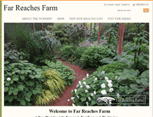 Tablet Screenshot of farreachesfarm.com